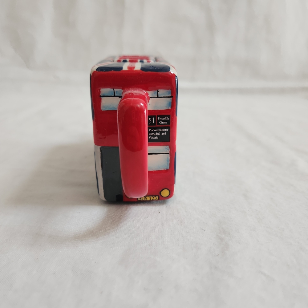 Union Jack Double Decker Bus Teapot - Picture 6 of 11